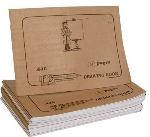 1 X A4 Drawing Book  24 Page