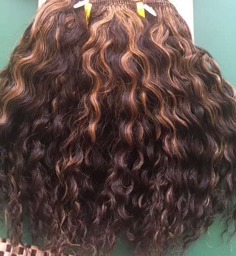 50g RIPPLE WEFT 100% HUMAN HAIR 15cm