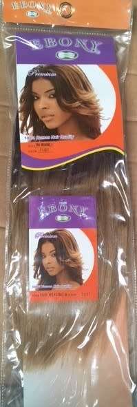 EBONY 10 INCH INDIAN HUMAN HAIR - OMBRE OR TOFFEE