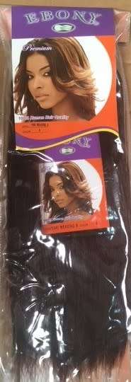 EBONY 10 INCH INDIAN HUMAN HAIR - OMBRE OR TOFFEE