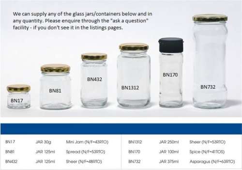 50 ml GLASS BOTTLE FLINT with cap
