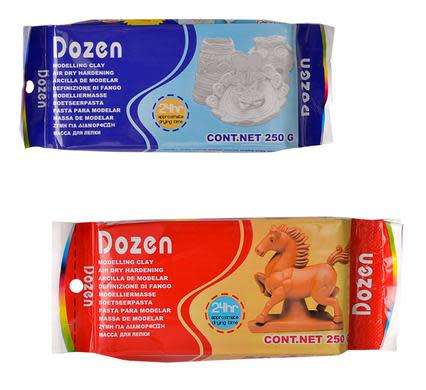1 x MODELLING CLAY AIR DRY HARDENING 200g pack