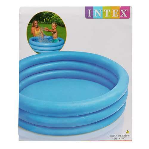 1 x Intex Baby Crystal Blue Pool 114x25cm
