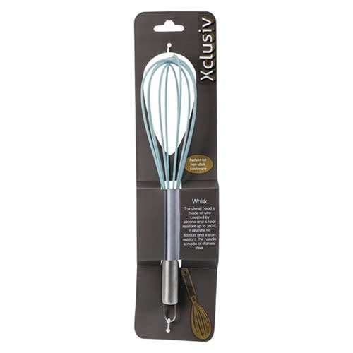 NEW PRODUCT Silicone Egg Whisk 26cm, Stainless Steel Handle