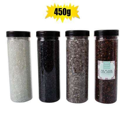 1 X BOTTLE CRUSHED GLASS PEBBLES 450G 2-5mm in 4 ASSORTED COLOURS WINTER