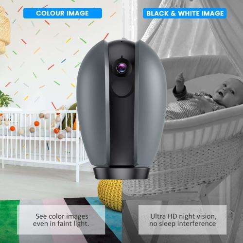 MECO WiFi IP Camera 1080P Nanny Camera