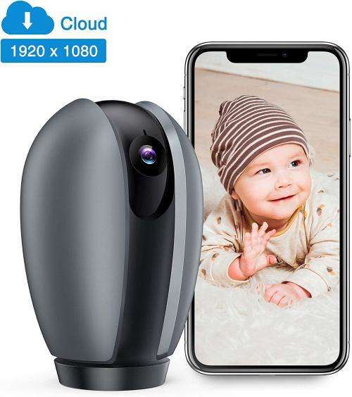 MECO WiFi IP Camera 1080P Nanny Camera