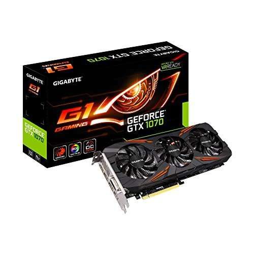 Gigabyte Nvidia GTX 1070 G1 Gaming 8192Mb Graphics Card