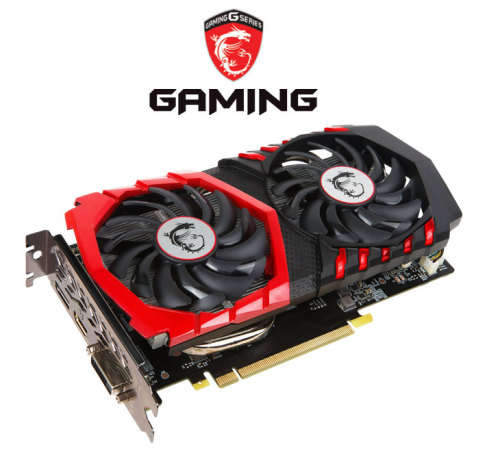 MSI GeForce GTX 1050 Ti Gaming X 4GB