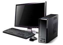 FLAT DESKTOP  COMPUTERS(WIN7) WITH 17" MONITORS: 160GB SATA HDD;2GB DDR2 MEMORY; DUAL CORE 2.8GHz