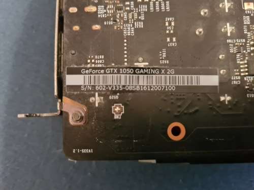 MSI GTX 1050 Gaming X 2GB