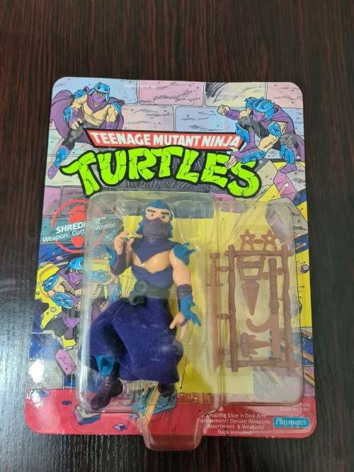 1988 Teenage Mutant Ninja Turtles Shredder Vintage Unpunched.