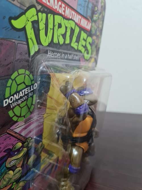 1988 Teenage Mutant Ninja Turtles Donatello Vintage Unpunched.