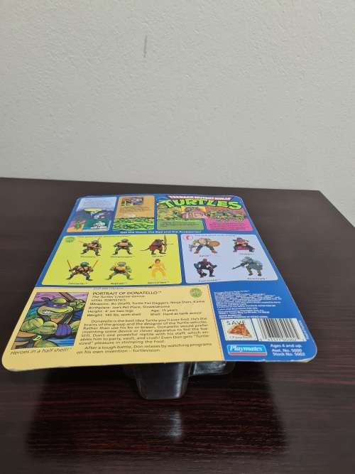 1988 Teenage Mutant Ninja Turtles Donatello Vintage Unpunched.