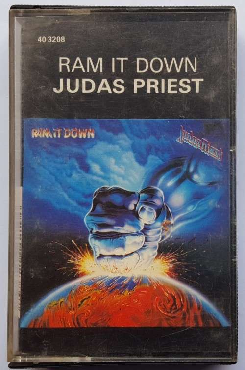 Judas Priest- Ram It Down (Cassette Tape) SA 1988