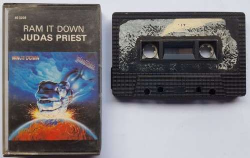 Judas Priest- Ram It Down (Cassette Tape) SA 1988