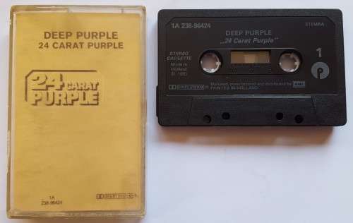 Deep Purple- 24 Carat Purple (Cassette Tape) NETHERLANDS 1980
