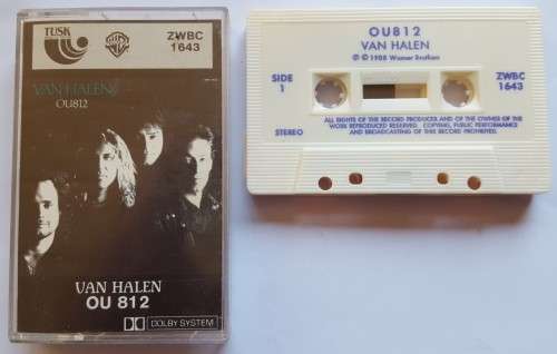 Van Halen- OU 812 (Cassette Tape) SA 1988