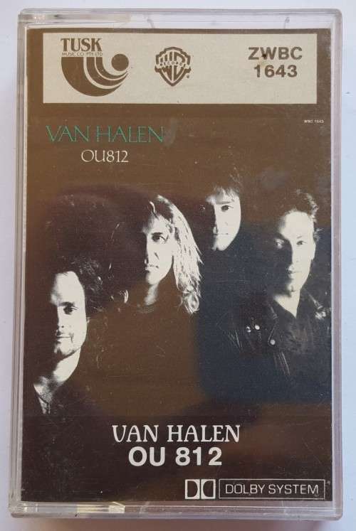 Van Halen- OU 812 (Cassette Tape) SA 1988