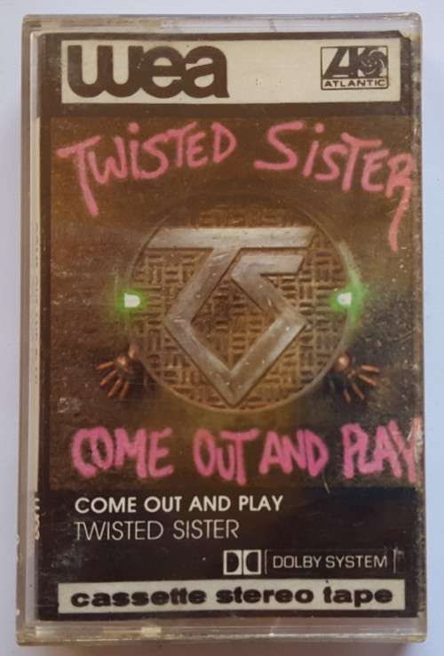 Twisted Sister- Come Out And Play (Cassette Tape) SA 1985
