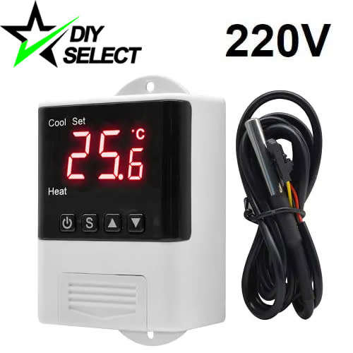 Temperature Thermostat Controller DTC-1200 220V (New Replace STC1000) **LOCAL STOCK**