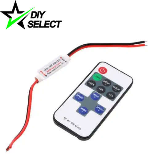 Controller Wireless RF Dimmer 12V Single Colour with Remote **LOCAL STOCK**