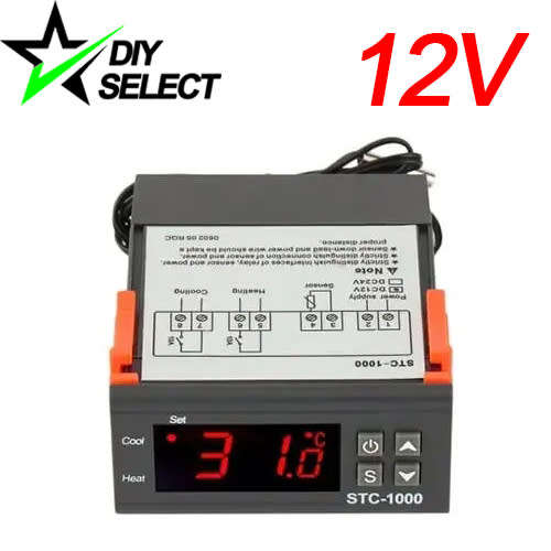 Temperature Controller Thermostat Thermometer STC1000 12V DC **LOCAL STOCK**