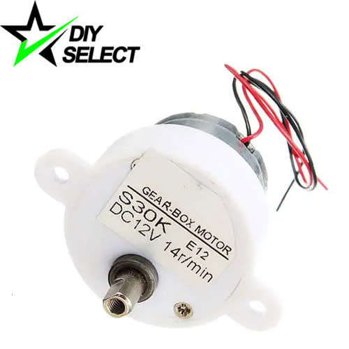 Motor Gear Box S30K 12V DC Electric Brushless 14RPM Speed **LOCAL STOCK**