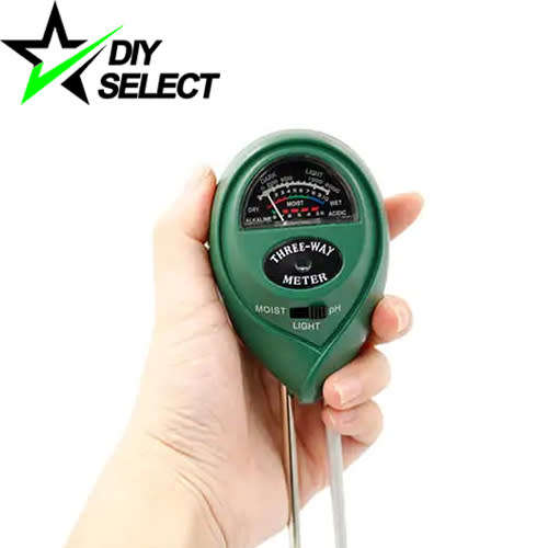PH Moisture 3 in 1 Sunlight Meter Garden Soil Temperature Tester LCD Display **LOCAL STOCK**