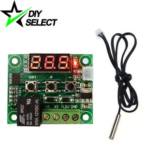 Temperature Controller Thermostat W1209 DC 12V 300mm Probe **LOCAL STOCK**