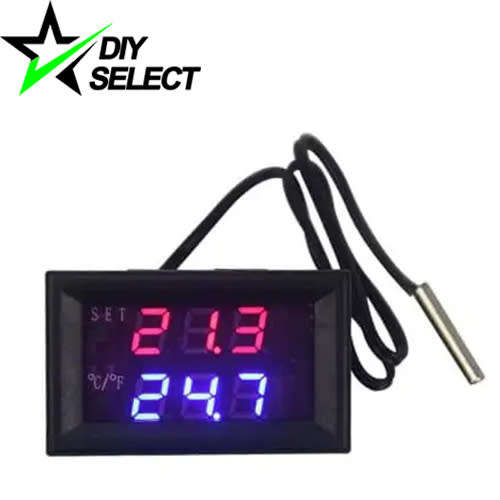 Temperature Controller Thermostat W2809 Red/Blue 12V DC **LOCAL STOCK**