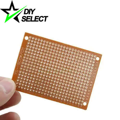 PCB Printed Circuit Solder Board Prototype Brown 70x50mm One Sided **LOCAL STOCK**