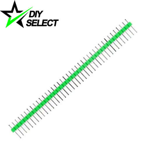 Header Pin Male 2.54mm 40Pin Straight Single Row Green **LOCAL STOCK**
