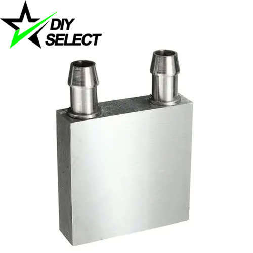 Heatsink Aluminium Water Cooling Block for Peltier 40 x 40 x 12mm **LOCAL STOCK**