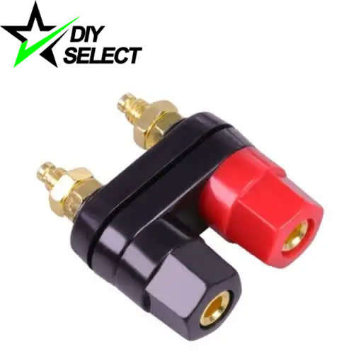 Connector Banana Female Black + Red Binding Post Terminal **LOCAL STOCK**