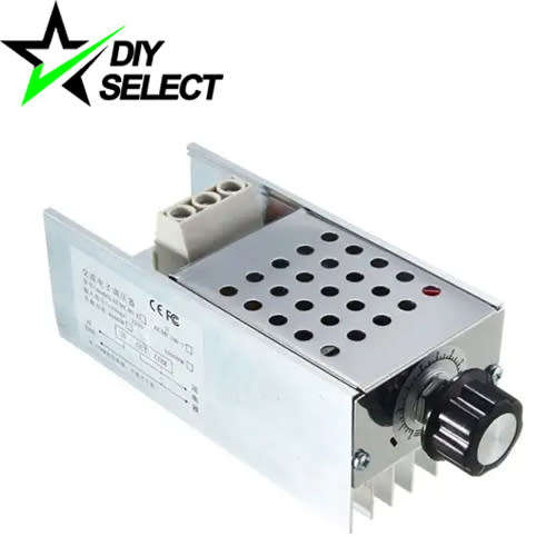 Dimmer 220V SCR 10000W Voltage Regulator + Metal Cover **LOCAL STOCK**