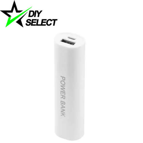 Battery 18650 (1pc) Power Bank Charger White **LOCAL STOCK**