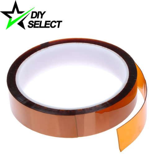 Heat Resistant Tape Polyimide 20mm Wide 30mtr Roll **LOCAL STOCK**