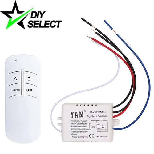 Controller Receiver Transmitter 1 Channel + RF Remote 220V **LOCAL STOCK**