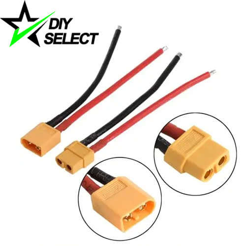 Connector Battery Solar RC Lipo DC XT60 60A 1Pair with Wires **LOCAL STOCK**