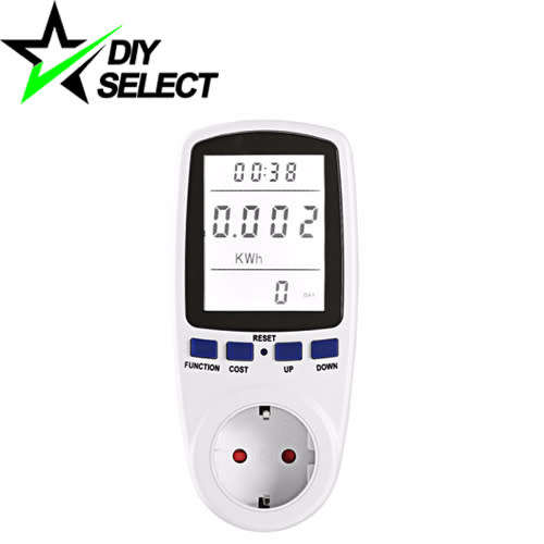 Watt Meter Wattmeter Energy Power Current 220V Wall EU Plug **LOCAL STOCK**