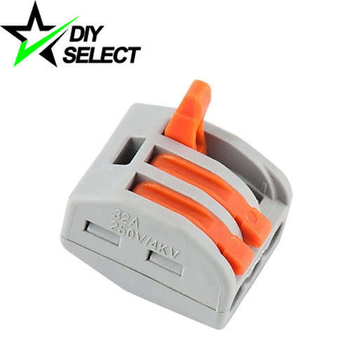 Wire Connector Wago 3 Lever for 0.08mm to 4mm wire **LOCAL STOCK**