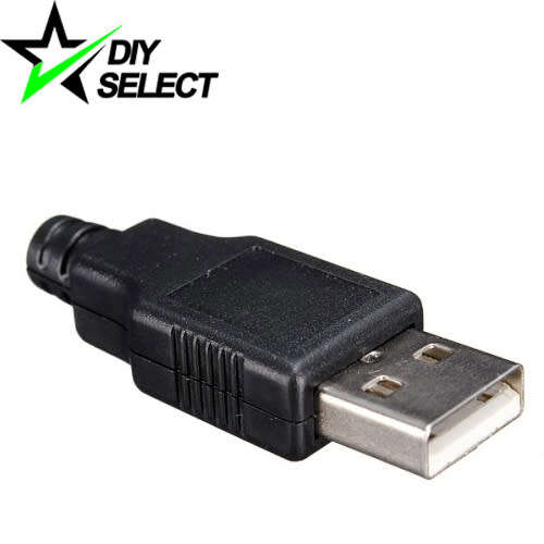 Type A Male USB 4 Pin Plug Socket Connector **LOCAL STOCK**