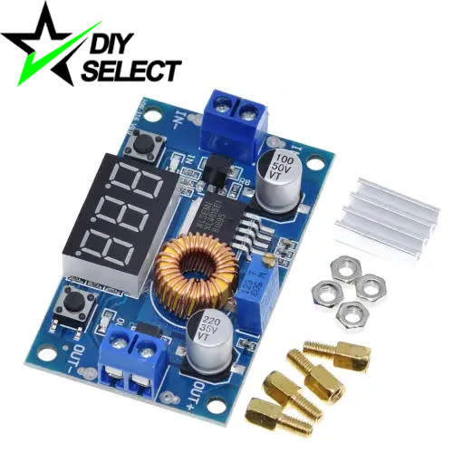Step Down Buck Converter Voltage 75W XL4015 5A 2 Button **LOCAL STOCK**