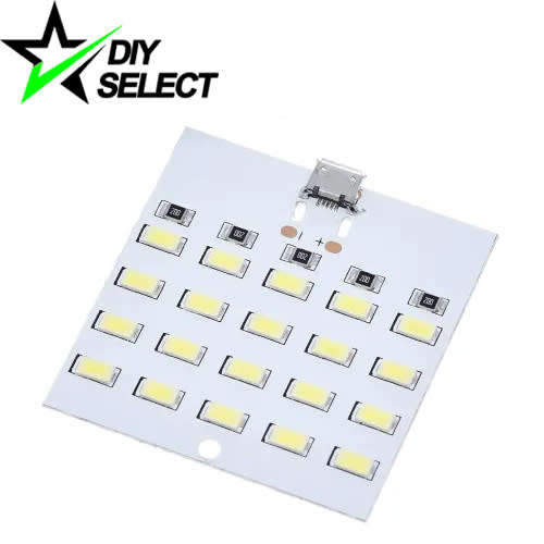 Led Light 5V Micro USB Cool White 20 Led **LOCAL STOCK**
