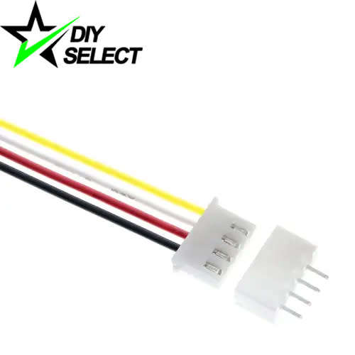 Connector JST XH 4pin 2.54mm Male + Female Set 150mm Wire **LOCAL STOCK**