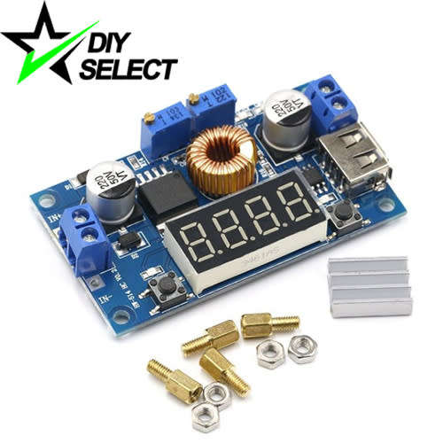Step Down Buck Converter Voltage Current XL4015 5A USB Display **LOCAL STOCK**