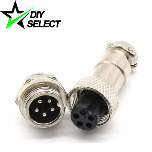 GX16 Aviation Connector 16mm 5Pin DC Plug Panel Mount **LOCAL STOCK**