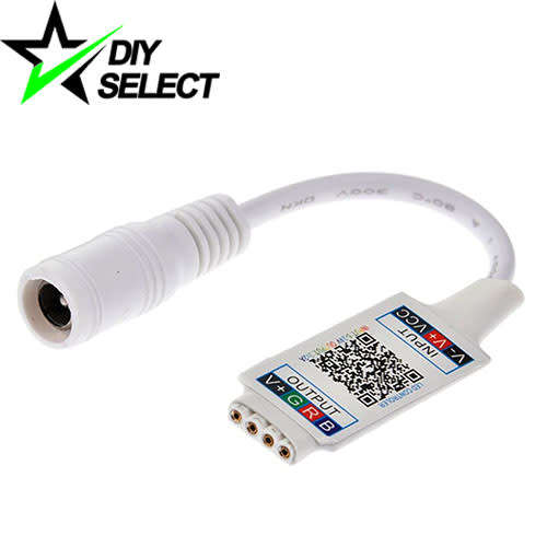 Controller RGB Mini Music Bluetooth (5-24V) with 2.1mm Female Plug **LOCAL STOCK**