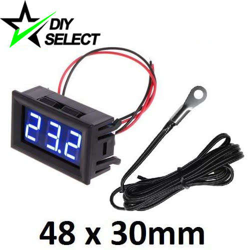 Temperature Meter Thermostat Thermometer Car Aquarium Fridge LCD Digital Blue 12V **LOCAL STOCK**
